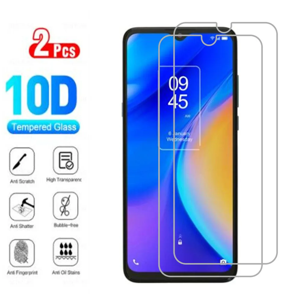 2 шт. защитное закаленное стекло для tcl 20 se 6,82 дюйма tcl20se tcl20 20se t671h Защитная пленка для экрана