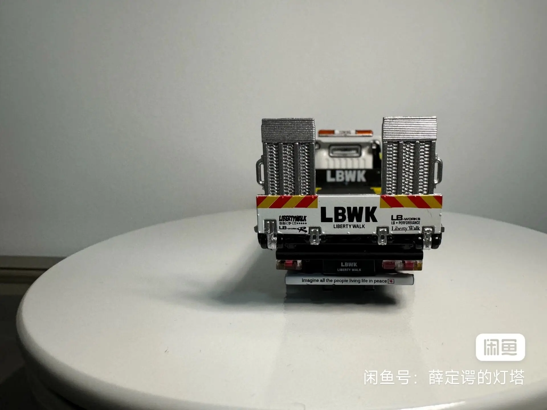 Мини-модель автомобиля GT 1/64 Suzuki Trailer LBWK модель имитация сплава украшение для