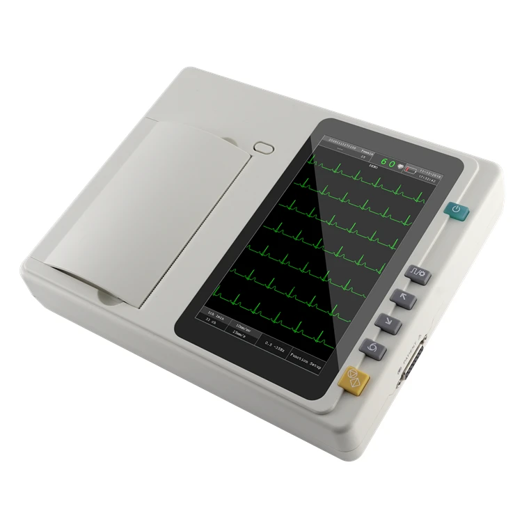

BT-ECG30C 3 channel interpretation touch screen portable e 3 lead 12 lead monitor ecg device medical equipment