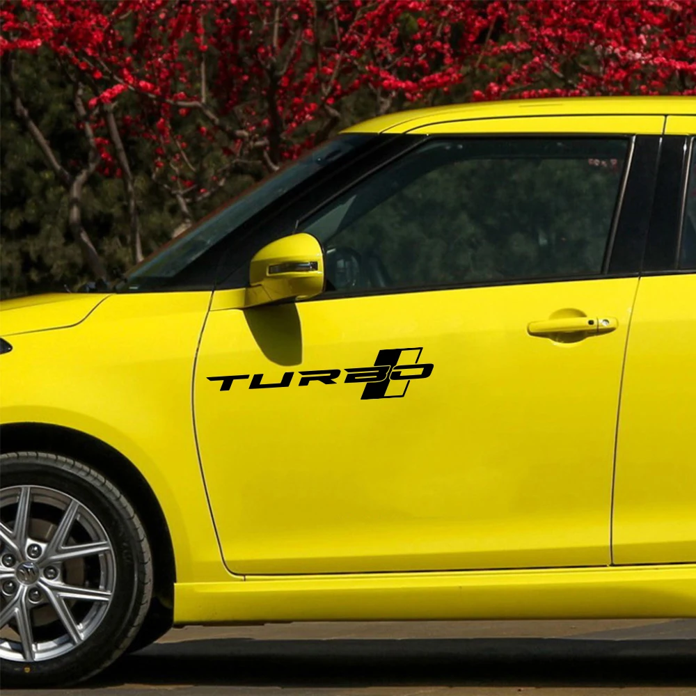 

TURBO Sport Car Window Waterproof Decal racing Auto Tunning sticker