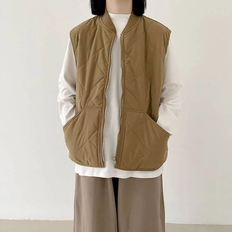 Жилеты женские легкие хлопковые жилеты с круглым вырезом повседневные кардиганы