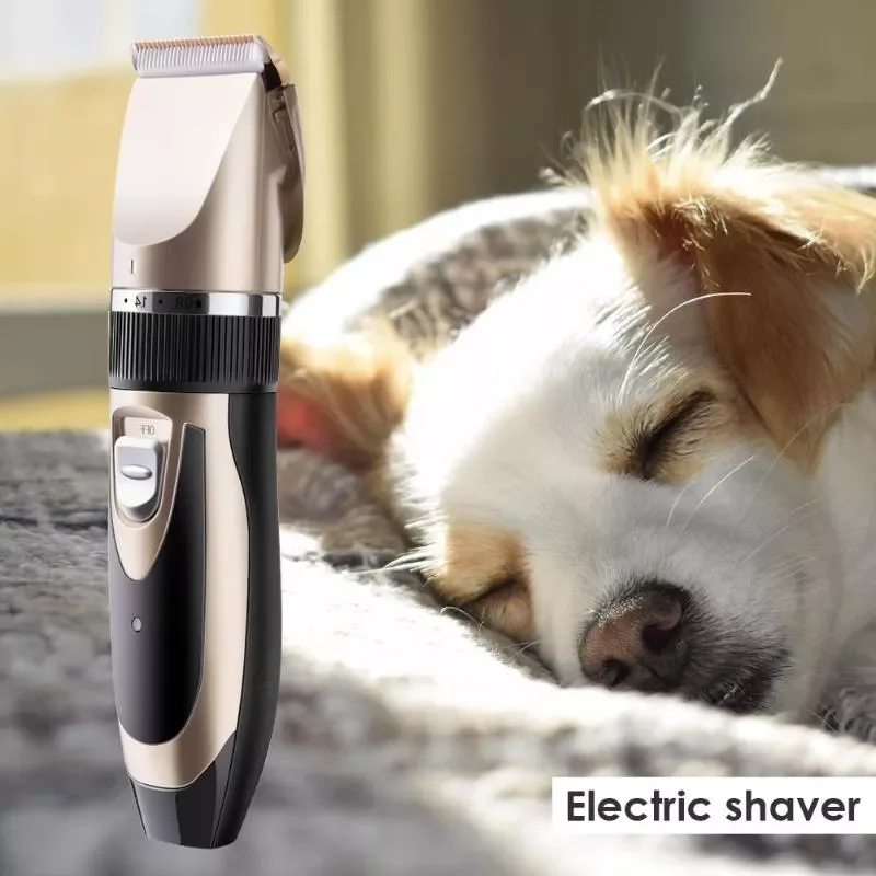 

NEW2023 Professional Pet Clippers Dog Trimmer Grooming Kit Animals Haircut Low-Noise Shaver Clipper Hair Cutting Machine