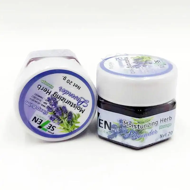 

HEALLOR 1pcs Thai lavender cream Ointment Headache Dizziness Toothache Mosquito Bites Antipruritic Essential Balm Cream 20ml