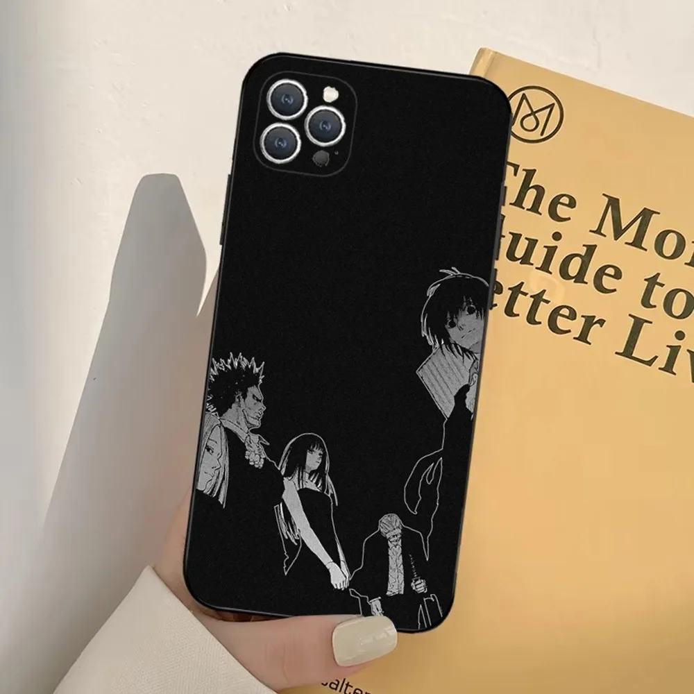 S-Sakamoto Days Phone Case For iPhone 16 15 14 13 12 11 Pro X XS Max XR Plus Mini Soft Black Cover