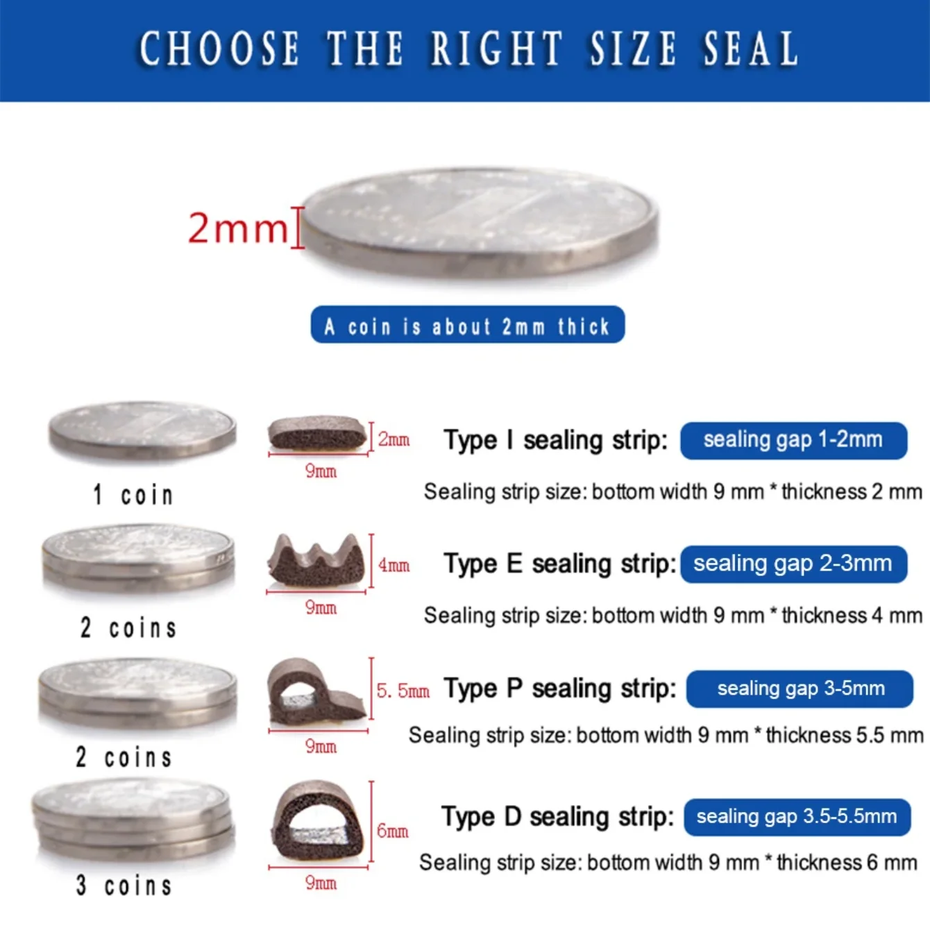 Самоклеящаяся Уплотнительная Лента Для Окон И Дверей 5 М/10 М Изоляция Из