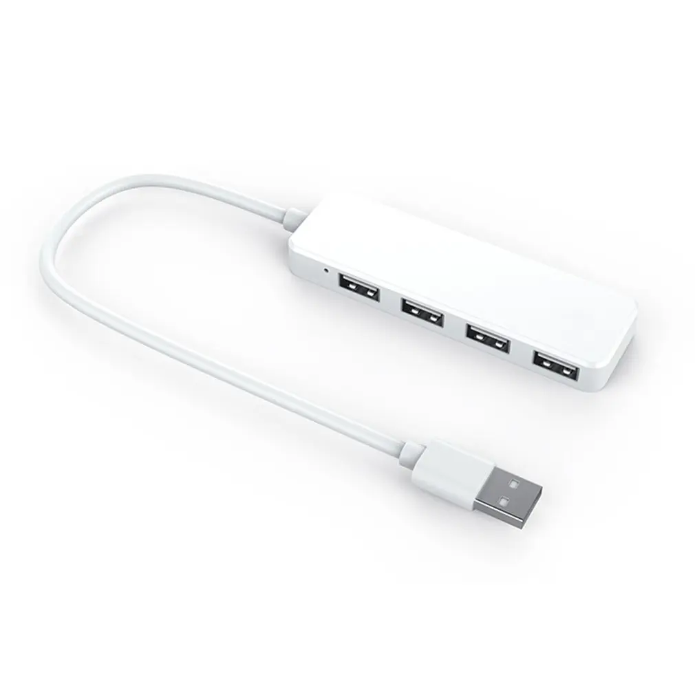 

USB HUB 4 Ports USB 2.0 HUB USB Splitter Portable OTG HUB Plug and Play for Windows/Mac/Linux Laptop Accessories