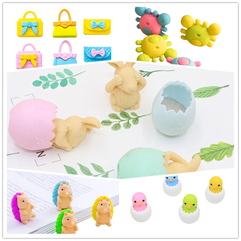 

Ластик детский, 36 шт./лот, с разнообразными мультяшными животными