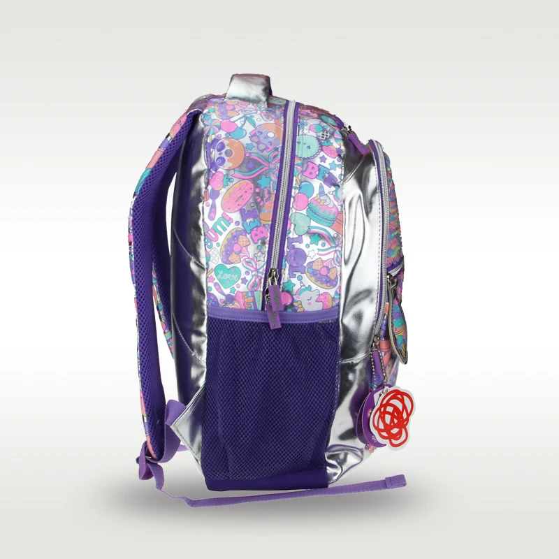 Australia Original Smiggle Children's Schoolbag Girls 16th Anniversary Sequin Cake Backpack 7-12 Years 16 Inches
