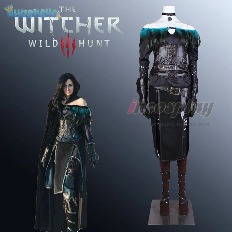 Ведьмак 3 дикая охота костюм Йеннифер из Венгерберга полный комплект