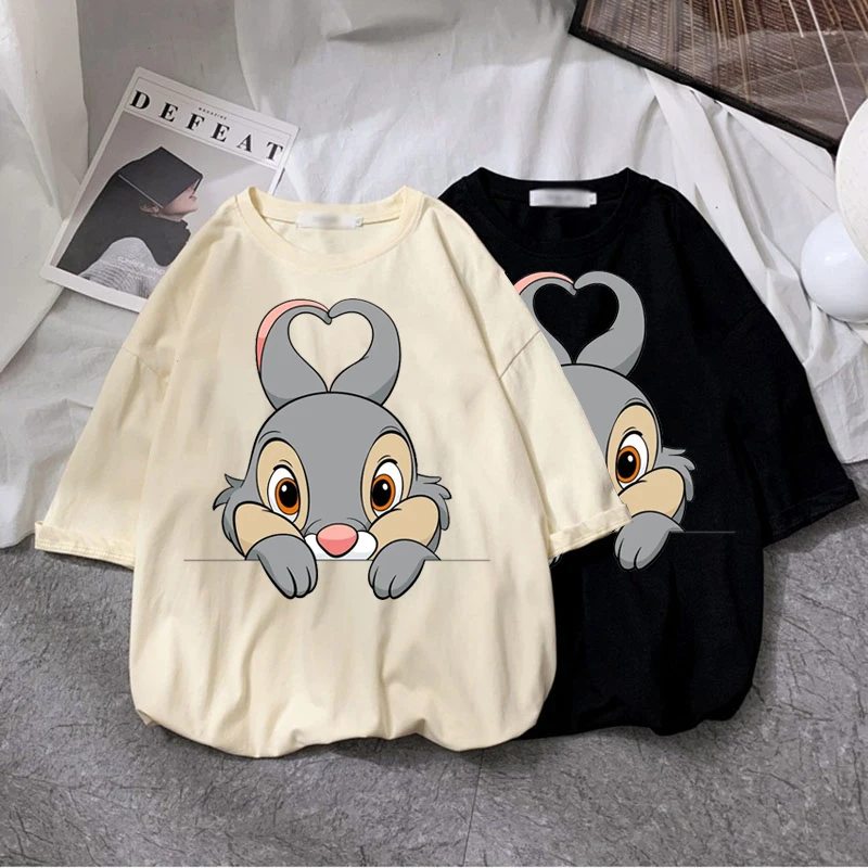 

Disney Eeyore Anime Y2k Clothes Graphic T Shirts Summer Kawaii T Shirt Women Sweetshirts Short Sleeve Tees Womens Plus Size Tops