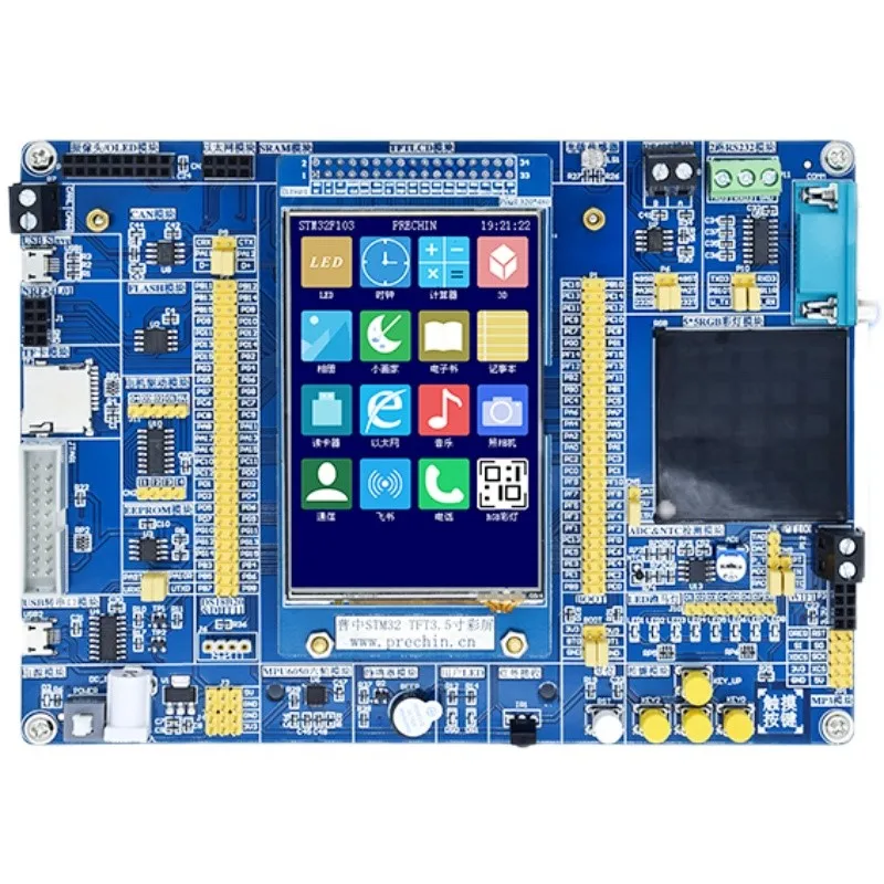 

Макетная плата STM32F103ZET6 MCU, обучающая плата, встроенный Комплект «сделай сам» Z400