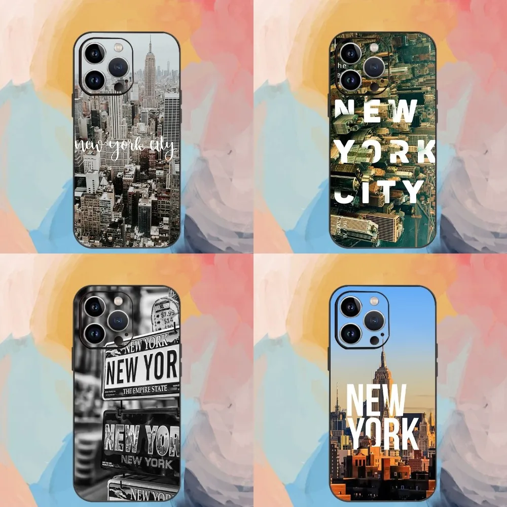 Чехол для телефона NYC NEW YORK CITY Iphone 15 11 13 14 Pro Max 7 8 Plus X Xr Xs Se2020 12 mini чехол
