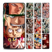one piece luffy phone case for huawei p10 lite p20 p30 pro p40 lite p50 pro plus p smart z soft silicone
