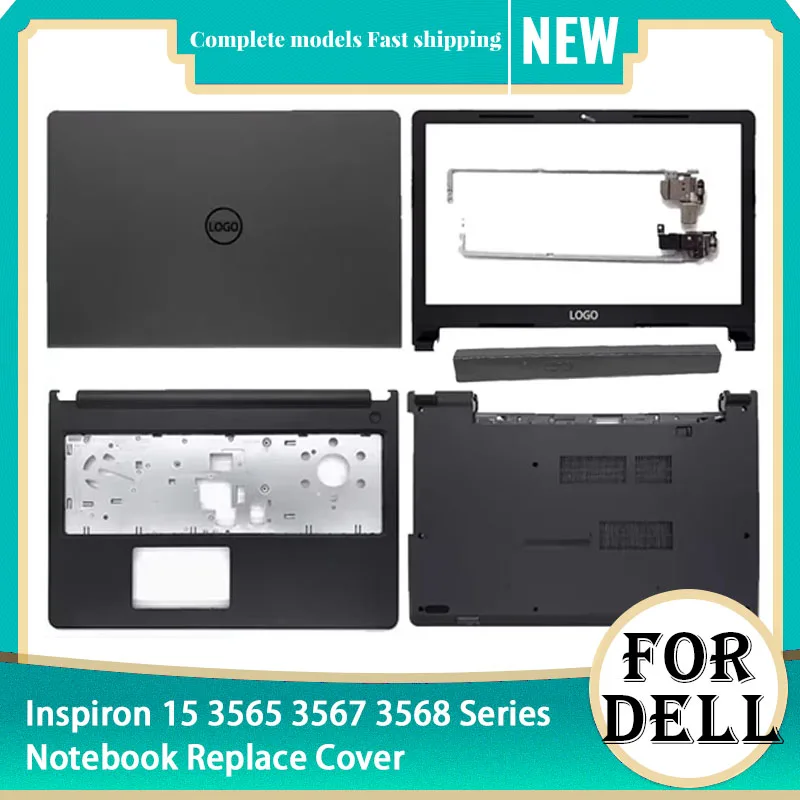 Новый чехол для Dell Inspiron 15 3565 3567 3568 задняя крышка ЖК-экрана передняя панель петли