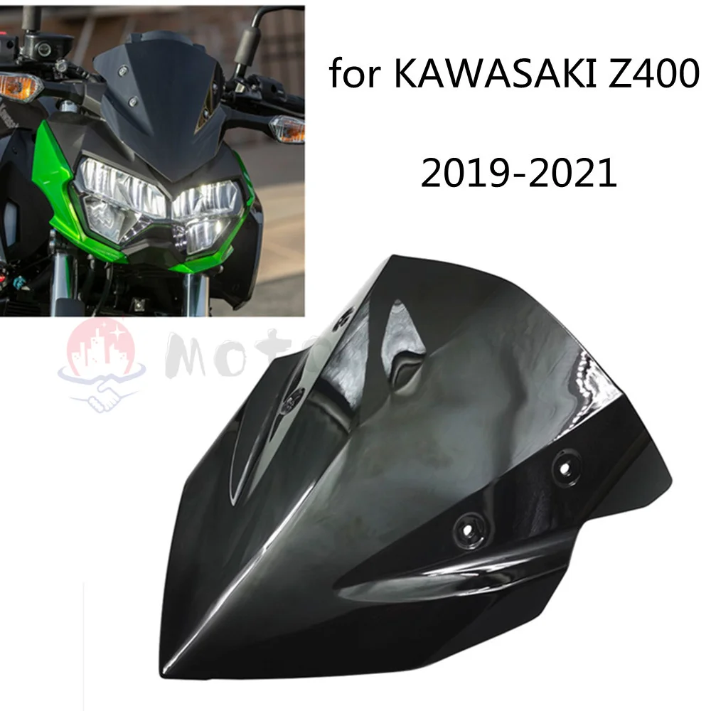 Ветровой экран для KAWASAKI 2019 2020 2021 Z400 передний ветровой мотоцикла Z 400 19-21