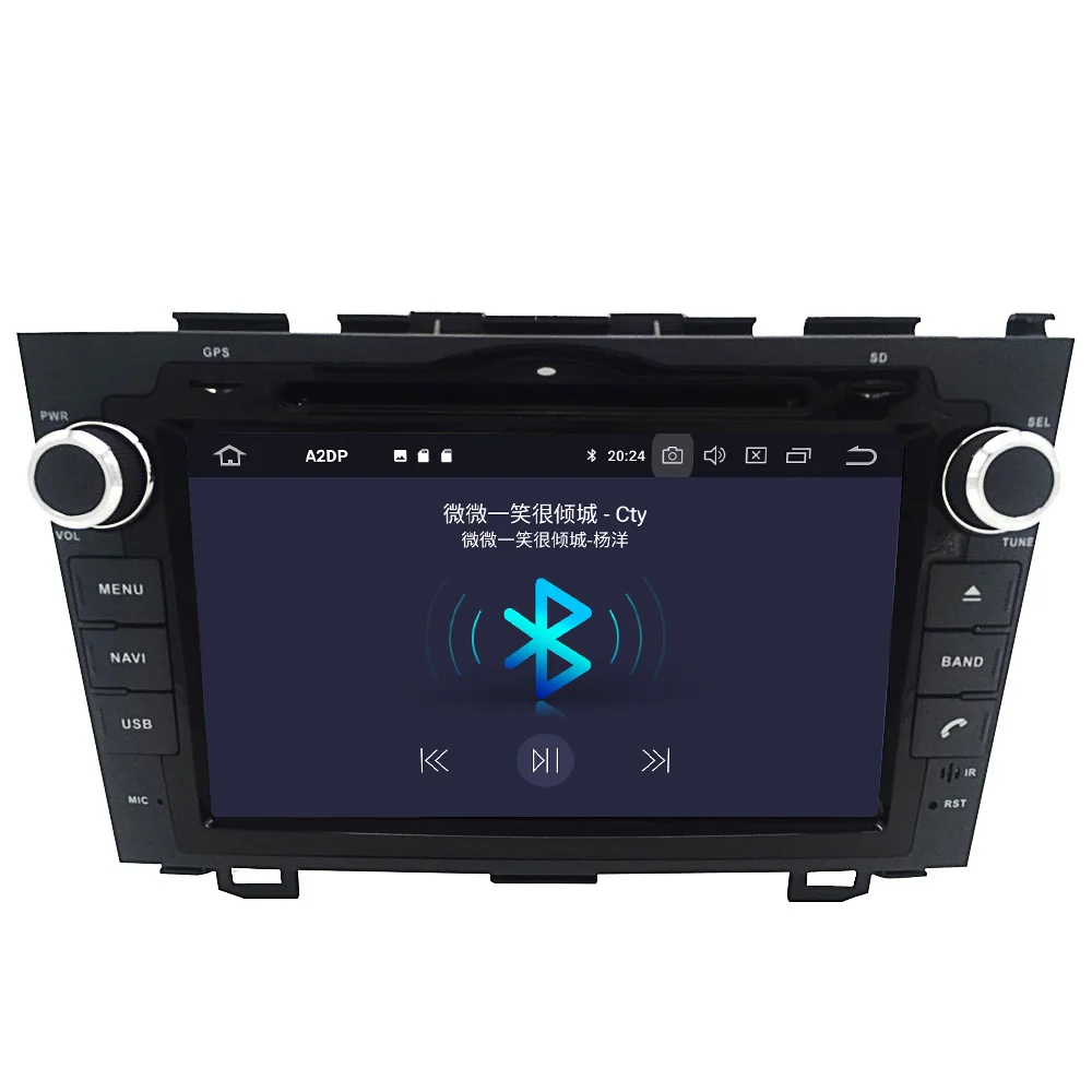 Aotsr Android 10.0 2 + 16G автомобильный радиоприемник с GPS-навигацией для Honda CRV CR-V 2006-2011 авто