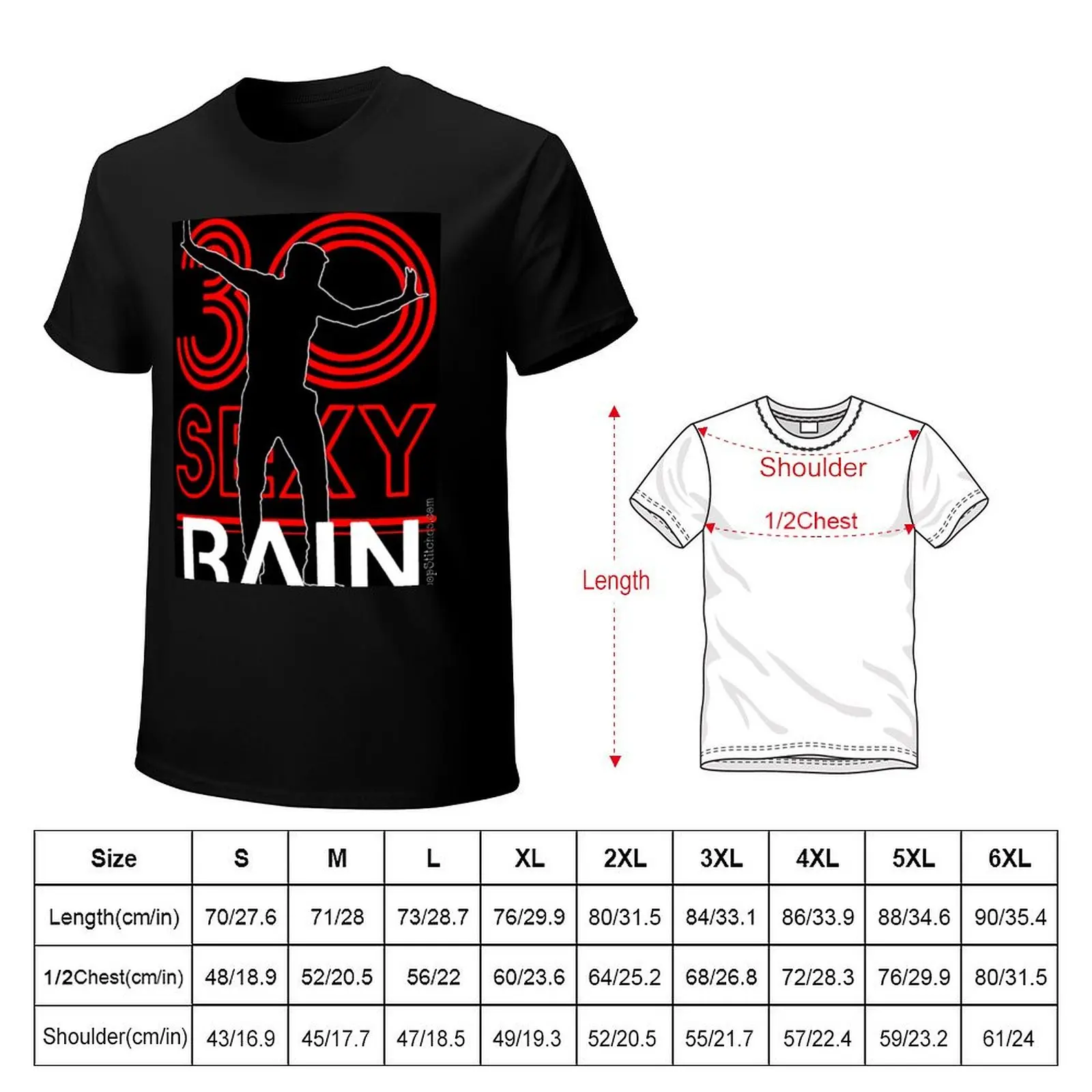 Фото Футболка Rain is 30 Sexy Jung Jihoon, повседневная рабочая одежда. №2