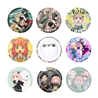new anime spyxfamily enamel anya forger brooches pin twilight yor forger lapel backpack girl gift clothes badge hat accessories