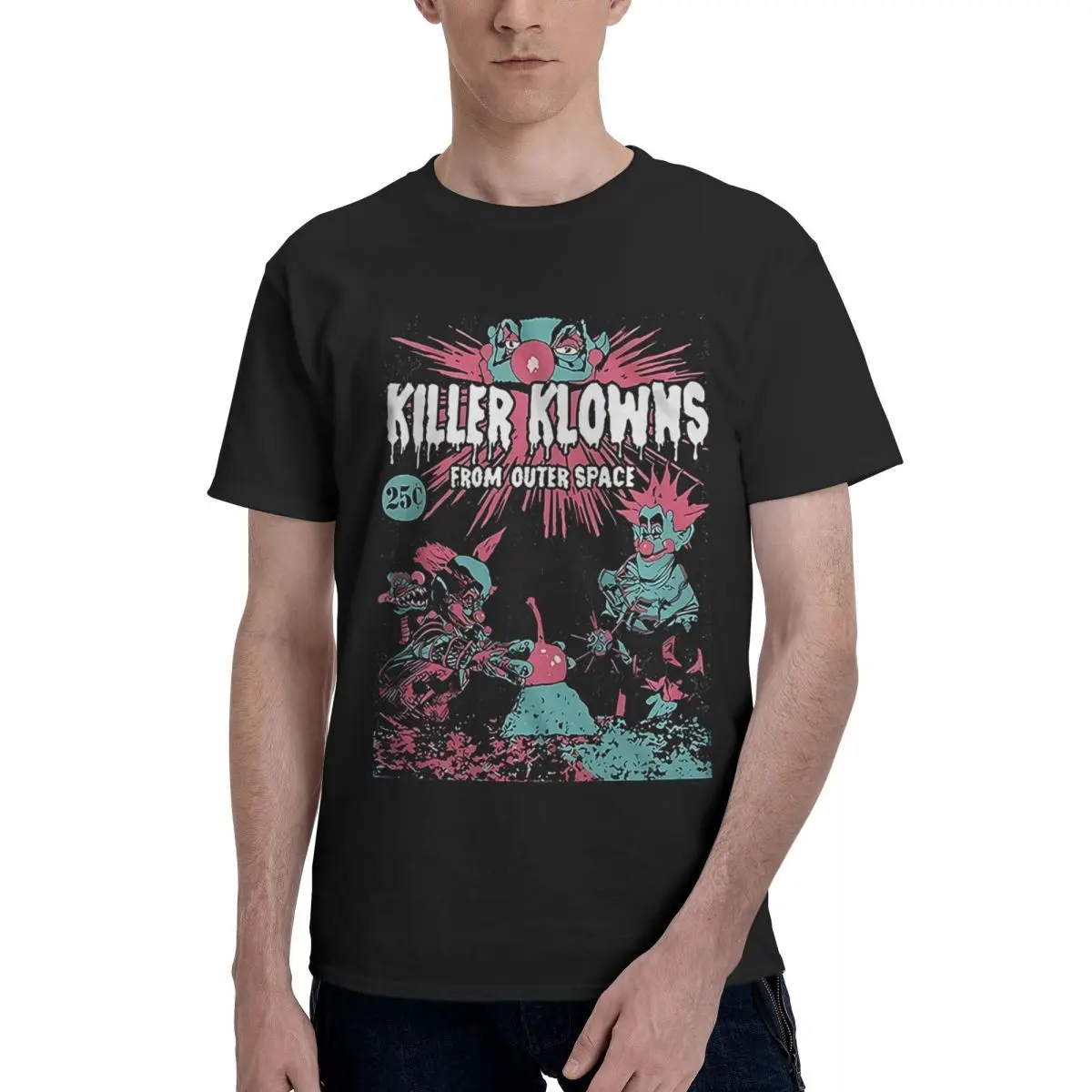 Killer Klowns From Outer Space Komic 100% хлопок повседневная дышащая удобная винтажная мужская