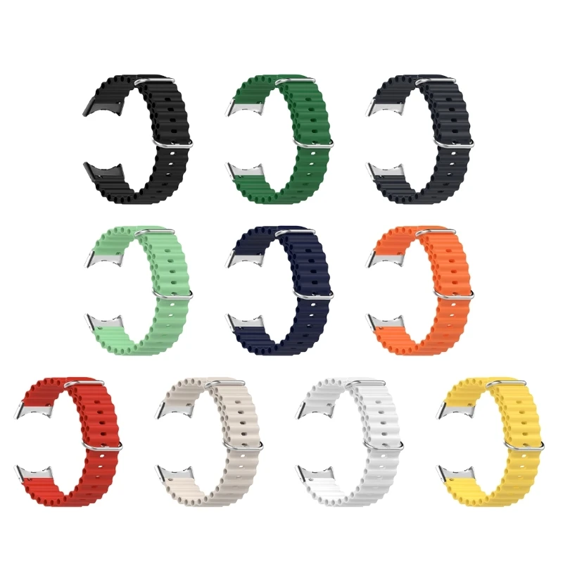 

Водонепроницаемый браслет 57EC, совместимый с браслетом Pixel Smartwatch, спортивный браслет без силиконового ремешка, устойчивый к царапинам и поту