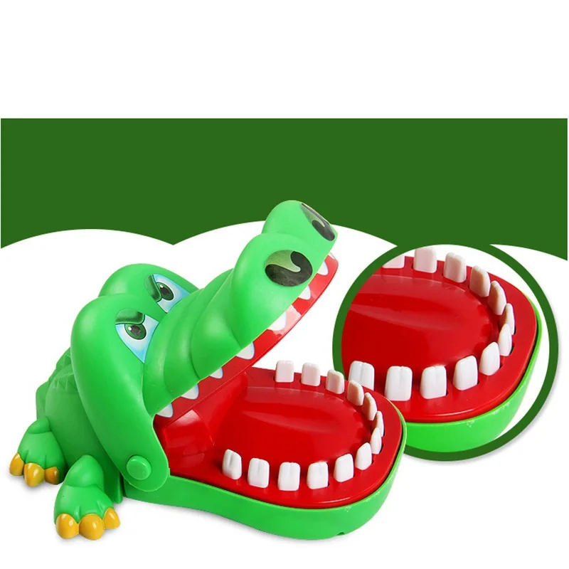 Лидер продаж креативные розыгрыши рот зуб аллигатора детские игрушки семейные