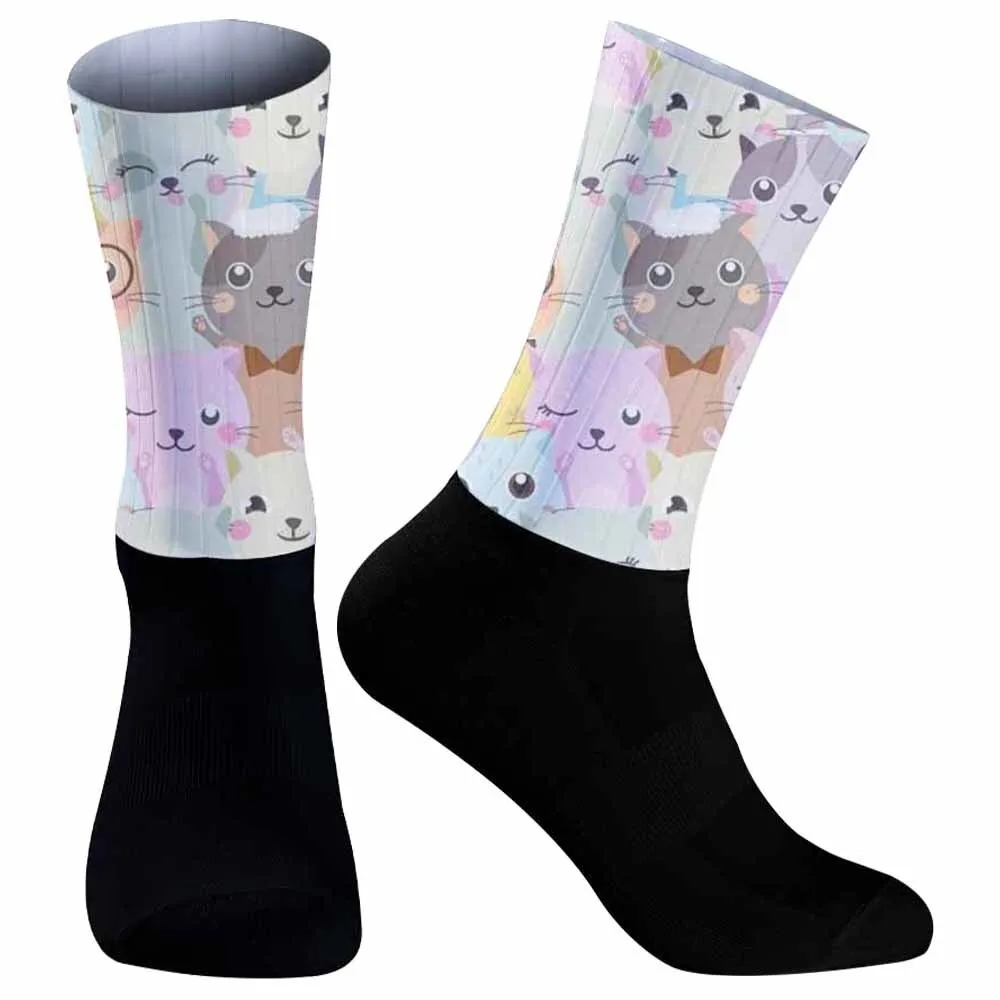 Новинка 2024 дышащие спортивные носки велосипедные с защитой от скольжения