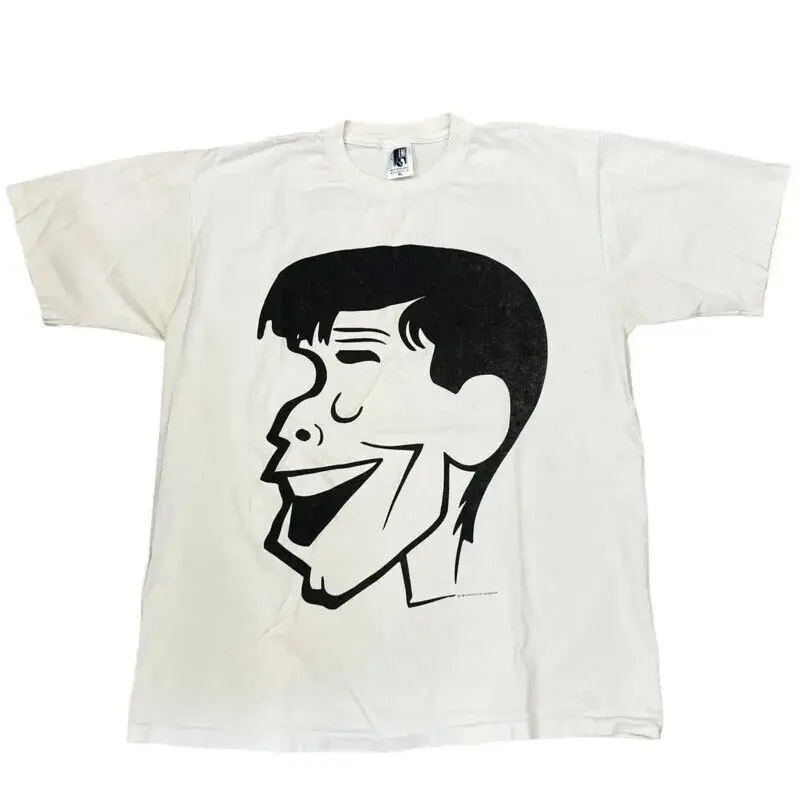 Винтажная футболка Big Face с изображением Yankees Jerry Льюис рок-группа 90-х