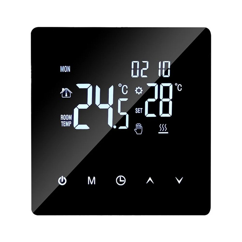 

Smart Thermostat Thermostat Thermometers Touch Screen Temperature Electric Heating Intelligent LCD Touch Screen