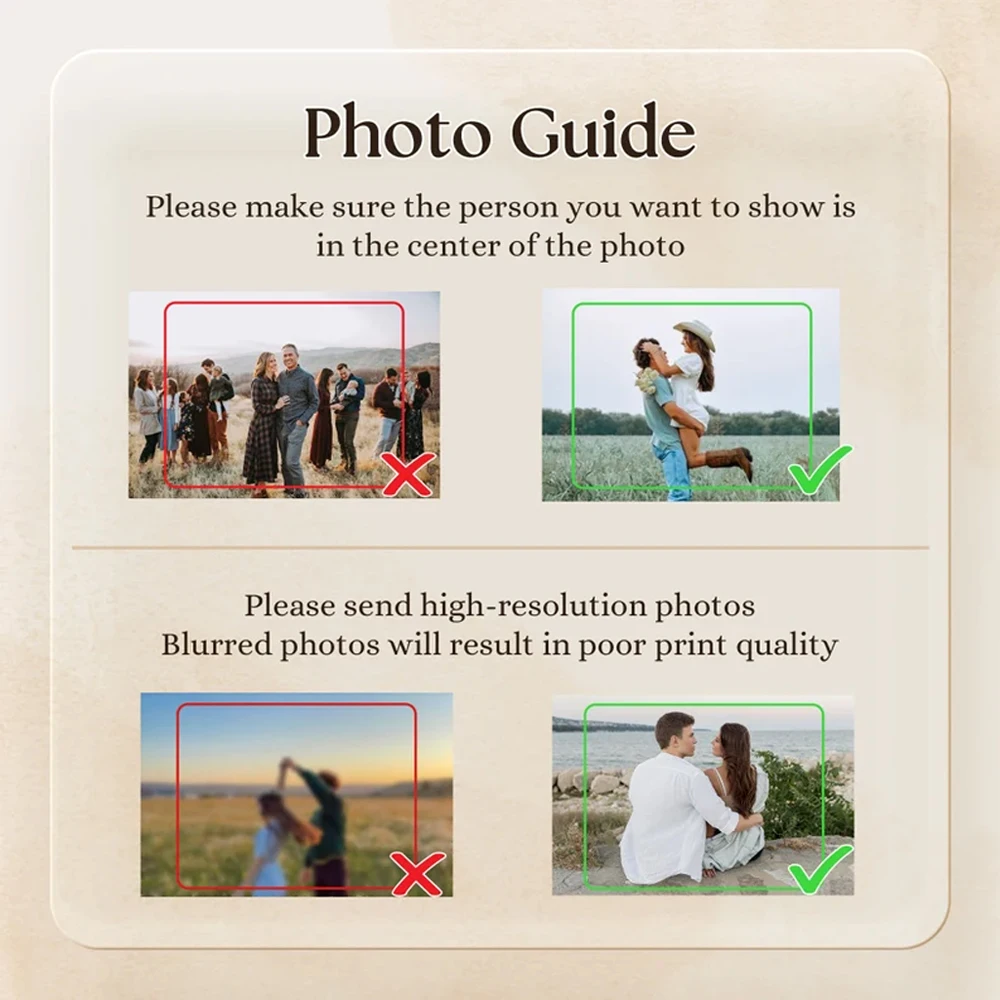 Акриловая фоторамка с песней Spotify