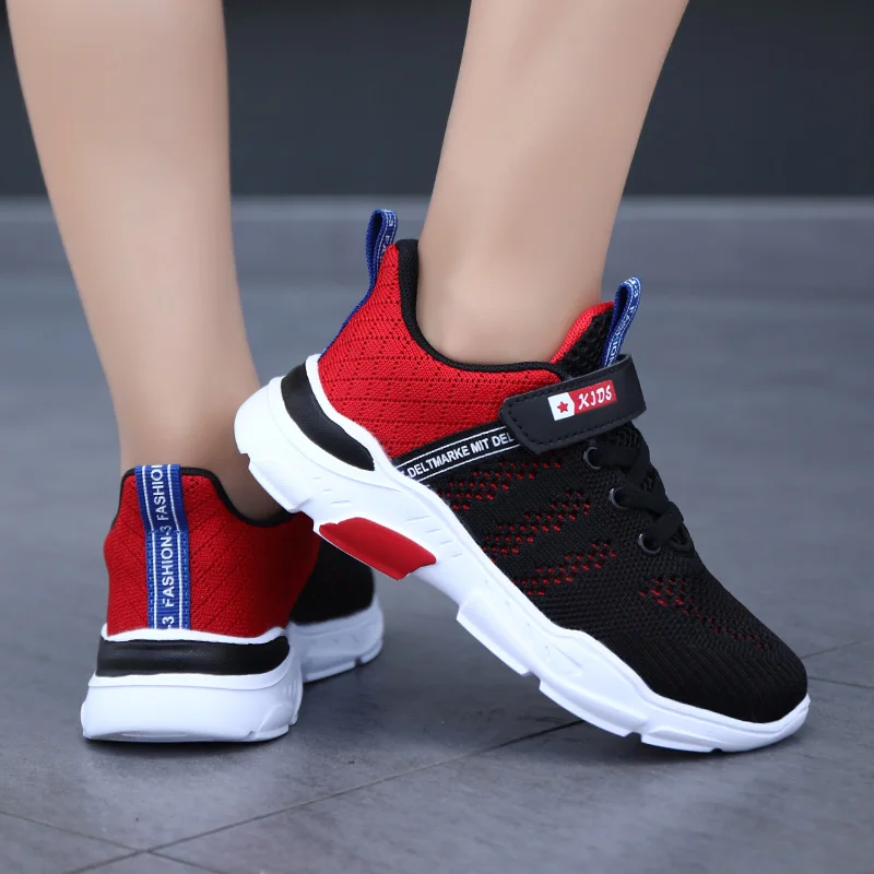 Kids Athletic Shoes Children's Sneakers for Boys and Girls Summer Breathable Lightweight Running Tennis Shoes Anti-Slip Walking