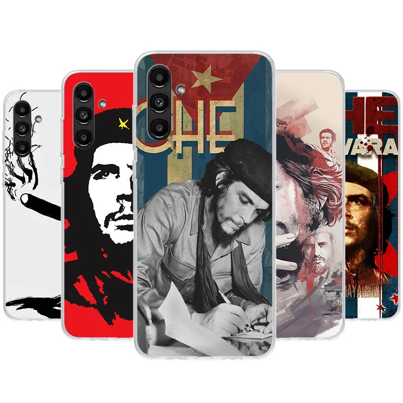 Чехол Che Guevara для телефона Samsung Galaxy A55 A54 A53 A52 A15 A14 A13 A12 A35 A34 A33 A32 A25 A24 A23 A22 A04S A03S A02