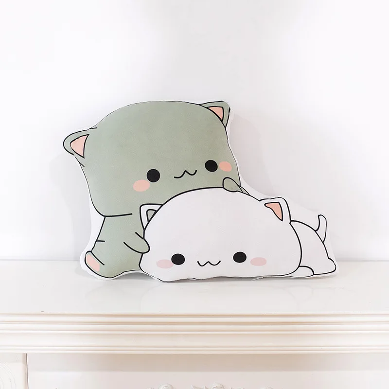 

1PC Mitao Cat Plush Pillow Toys Stuffed Cotton Cushion Living Bedroom Home Chair Decorative Pillows Sofa Cushions Birthday Gifts