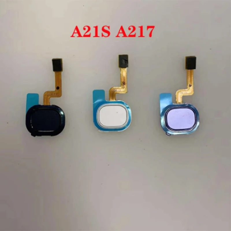 

Fingerprint Sensor For Samsung Galaxy A21S A217 Home Button Flex Cable Touch Repair Parts