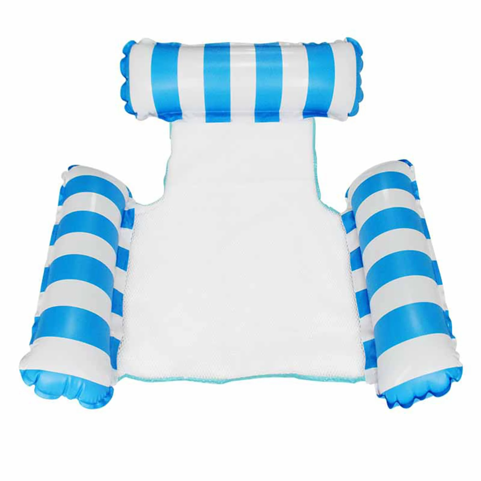 

Inflatable Pool Floats 3-Pipe Swimming Pool Floats With Armrest 4 In 1 Multi-Purpose Swimming Pool Accessories Saddle Lounge