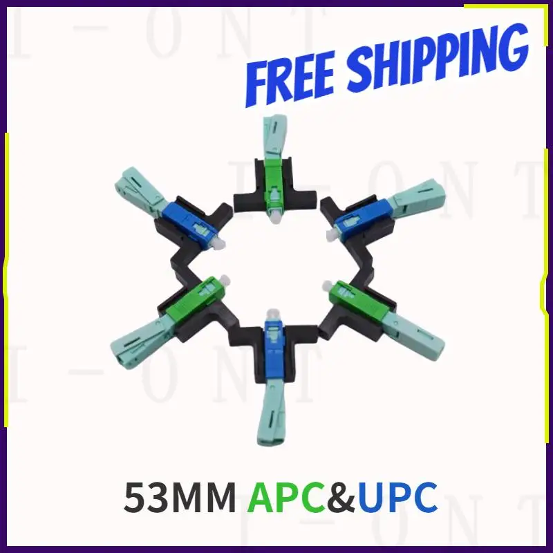 High Quality 53MM SC APC SM Single-Mode Optical Connector FTTH Tool Cold Connector Tool SC UPC Fiber Optic Fast Connnector