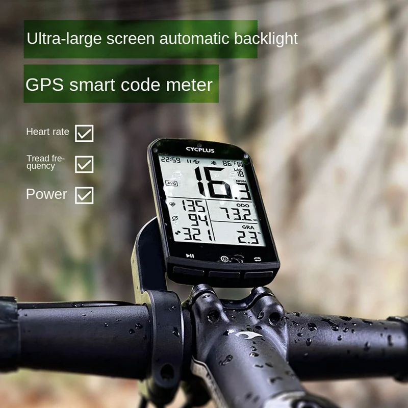 

Велосипедный GPS-Спидометр CYCPLUS M1, 1 шт., велосипедный компьютер, Bluetooth 4,0, одометр, водонепроницаемые велосипедные аксессуары