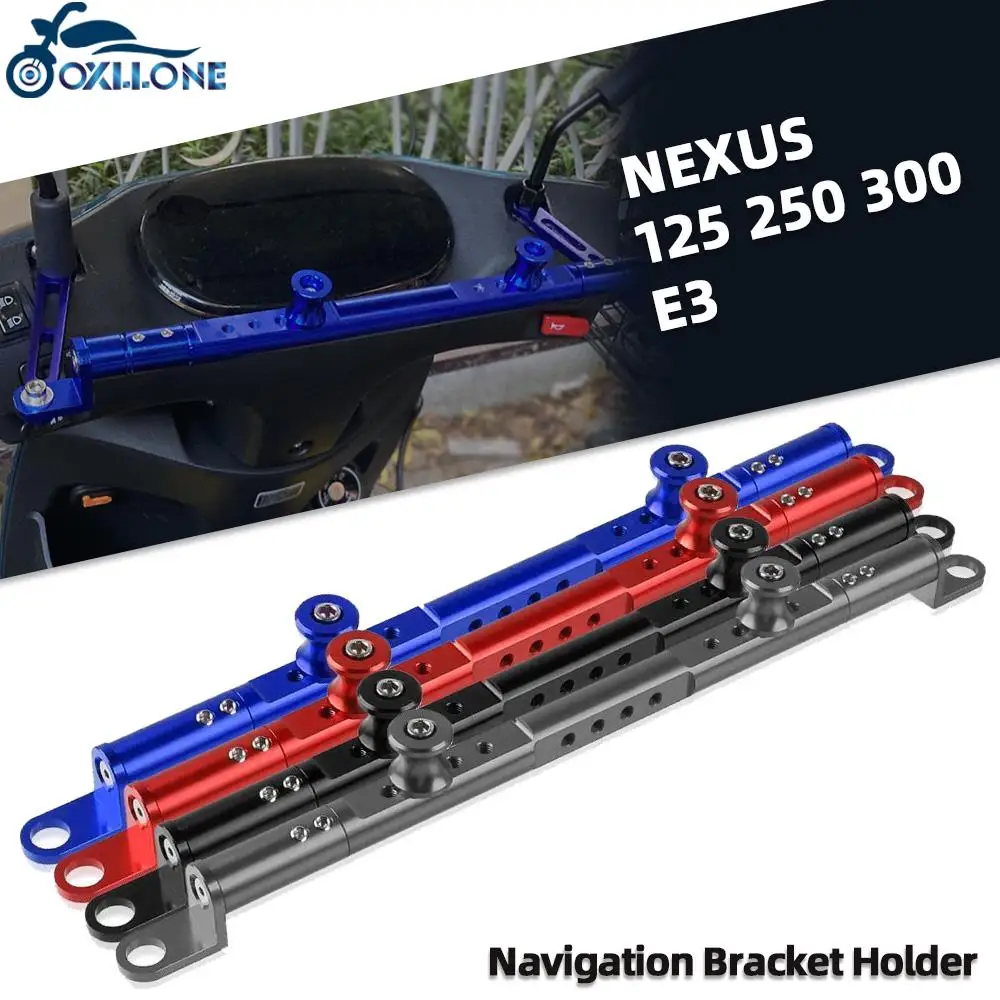 

Motorcycle GPS Navigation Holder Handlebar Balance Bar Steering Lever Navigation bracket For GILERA Nexus 125 250 300 E3