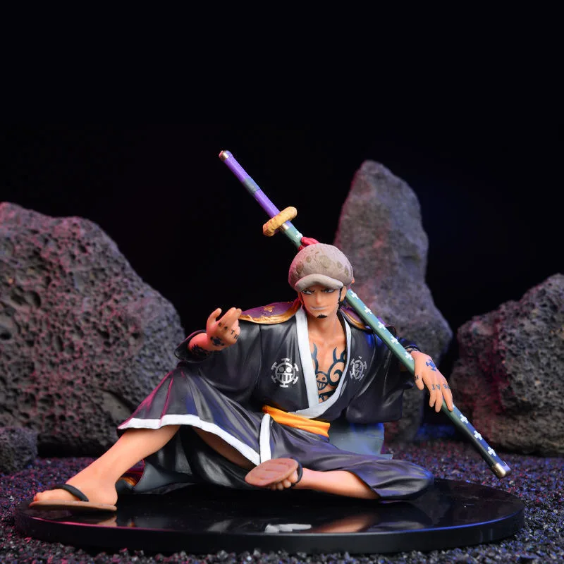

One Piece Anime Figure GK Kimono Trafalgar Law Ver Action Figure Statue Model PVC Collection Decorations Birthday Gifts Figurine