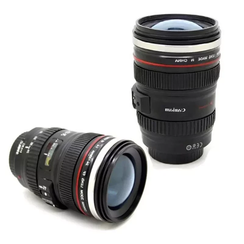 

New in Free shipping coffee mug 24-105mm 1:1 camera lens SIX generation of creative emulation mug (with lid)