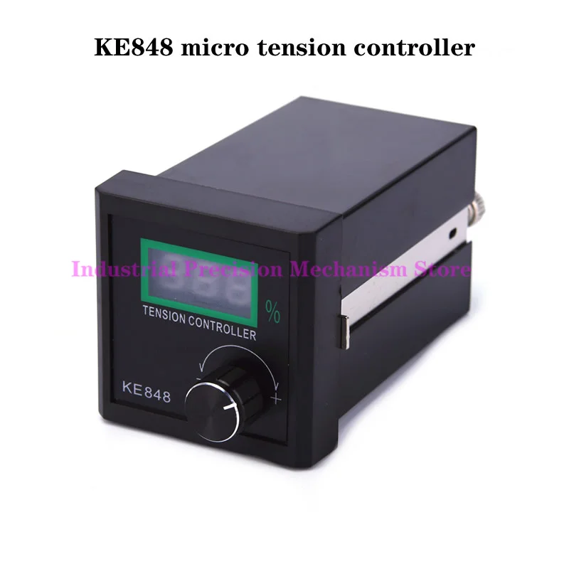 

Магнитный регулятор натяжения порошка KE848, магнитный порошковый тормозной клатч с ручной маленькой регулировкой микропереключателя 24 В постоянного тока