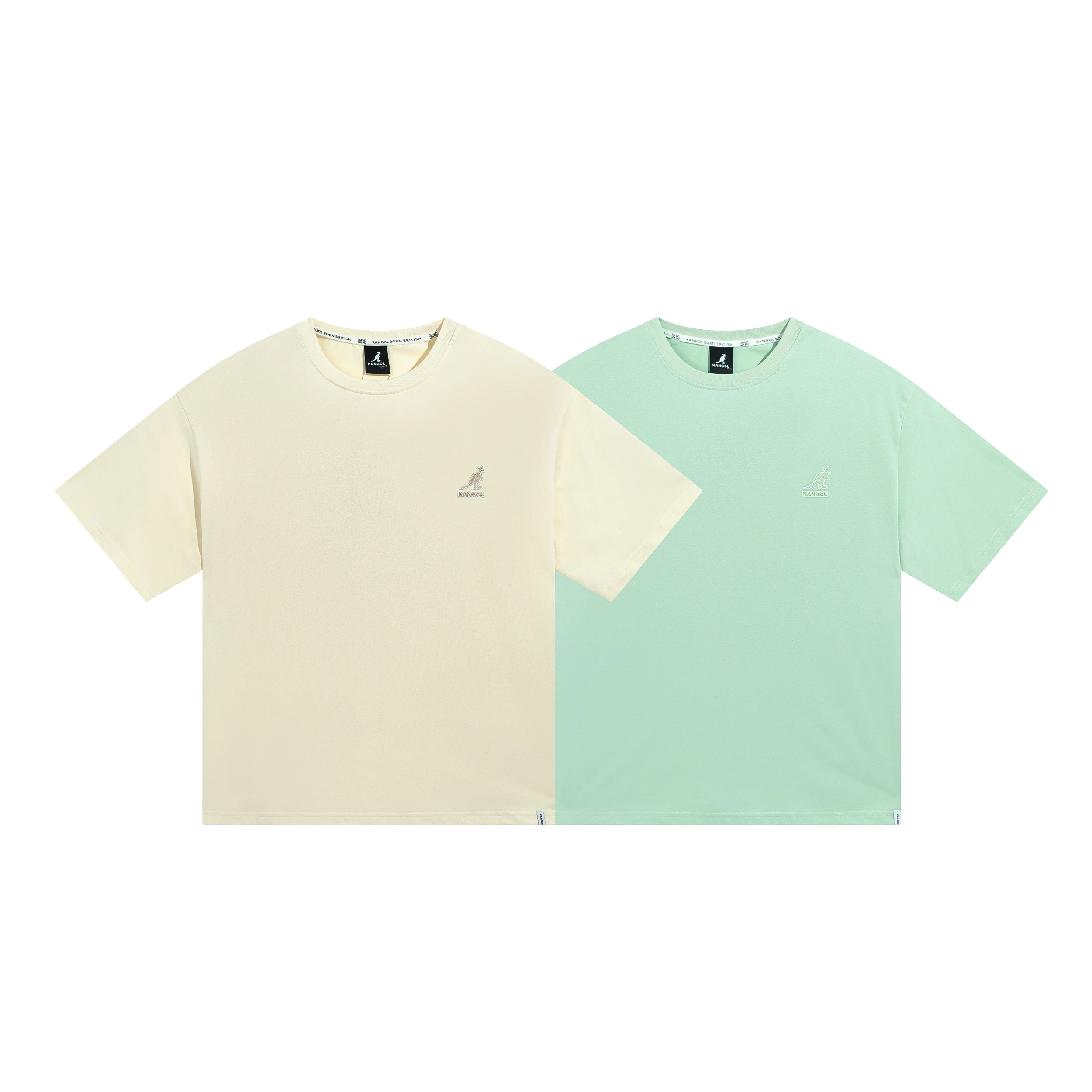 

2023 New fashion summer ladies kangaroo cotton KANGOL kangaroo T-shirt KANGOL kangaroo back large print casual short sleeves