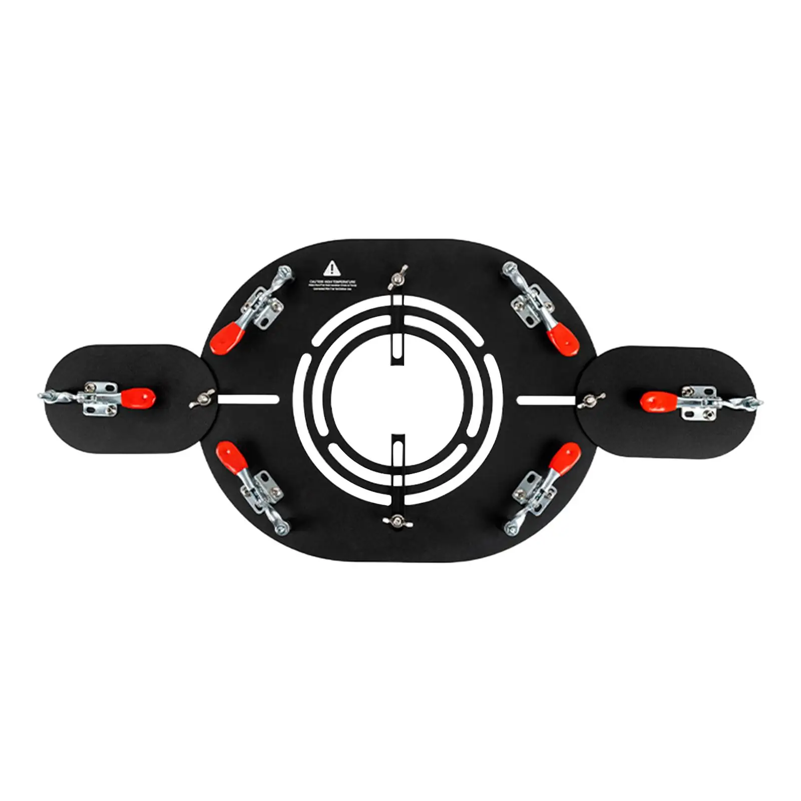 Огнеупорный домкрат для плиты из нержавеющей стали с отверстием дымохода