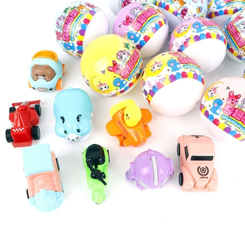 75mm twisting Ball Surprise Blind Box Toy Egg Anime figures kids toys decompression toy collecting birthday gif