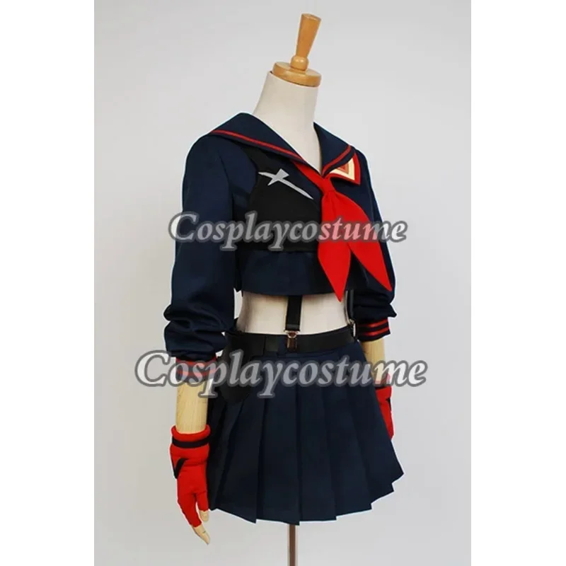 Фото Kill la Kill косплей Ryuko Matoi карнавальный костюм праздничное платье для девочек Хэллоуин карнавальный карнавальный костюм G17 №5