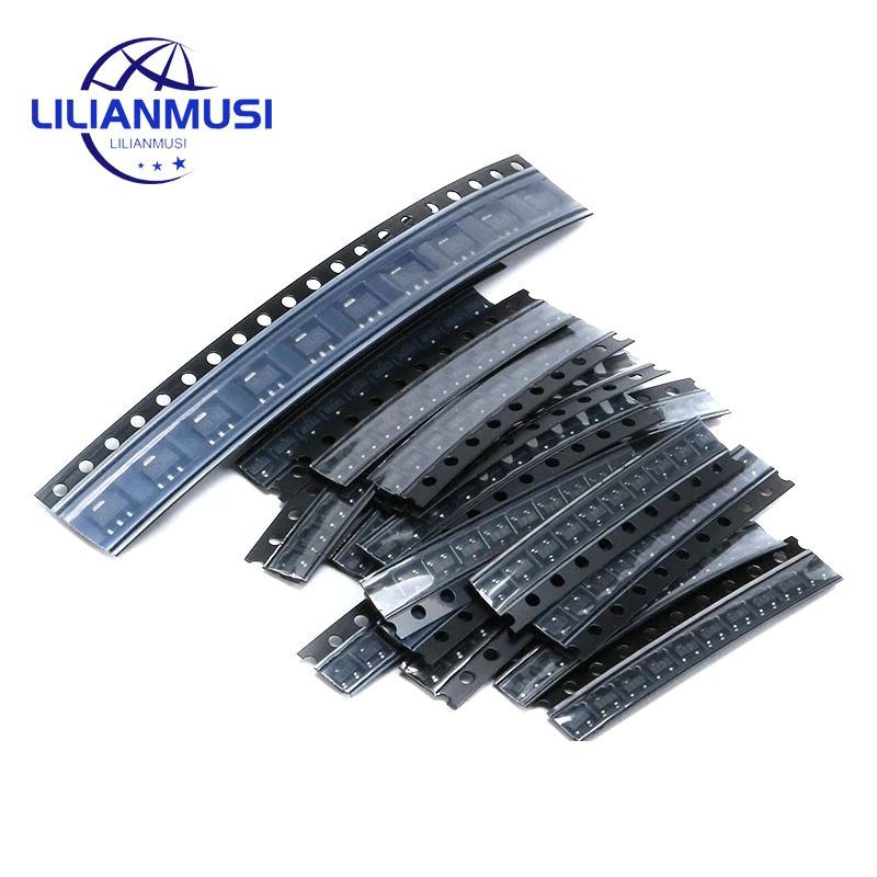 

SMD комплект триодов SOT23 S8050 S8550 J3Y 2TY Диодная полевая труба Выпрямительного моста, комплект компонентов