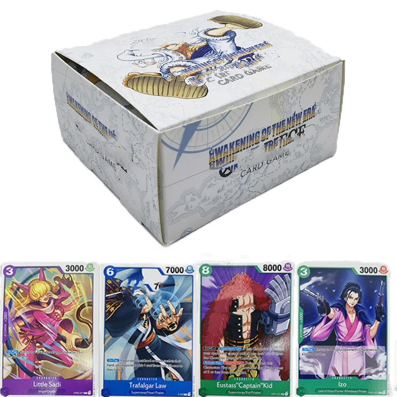 Фото 300 шт., коллекционная карта аниме ONE PIECE TCG OP-05, Луффи Зоро Шанкс, коллекционная карточка, детские рождественские подарки, игрушки №1
