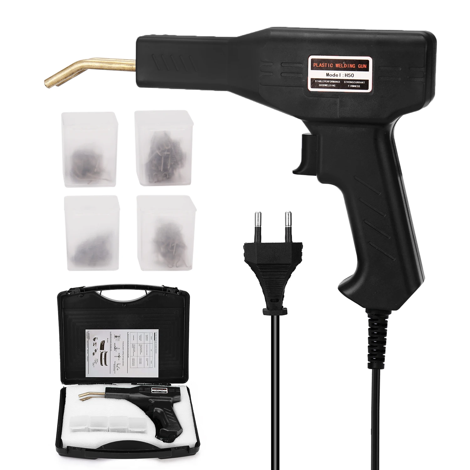 

Handy Plastics Welders Garage Tools Hot Staplers Machine Staple PVC Repairing Machine Car Bumper Repairing Stapler Welding Tool