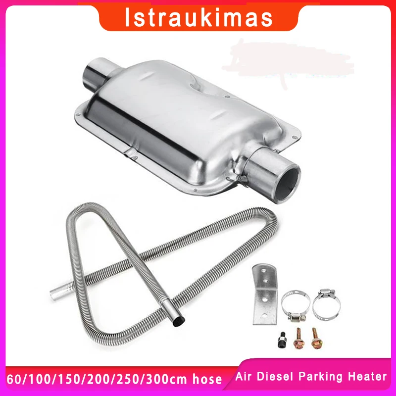 

Air Diesel Parking Heater Stainless Steel Exhaust Pipe Heater silencer For Car Parking Air Diesel Heater Car Heaters Accessories
