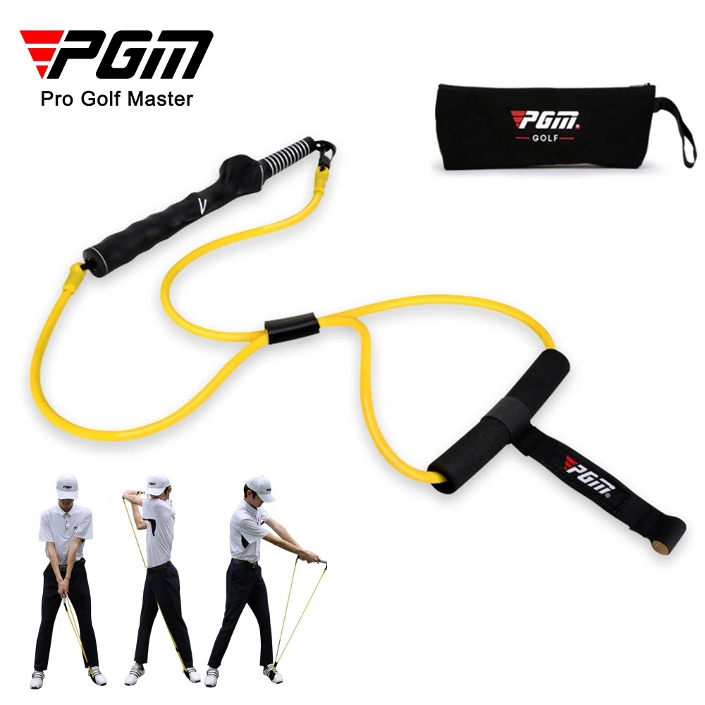 

PGM Golf Swing Tension Belt Band Golf Swing Trainer Strength Trainer Action Supplies Golf Club Correction Strong Device JZQ018