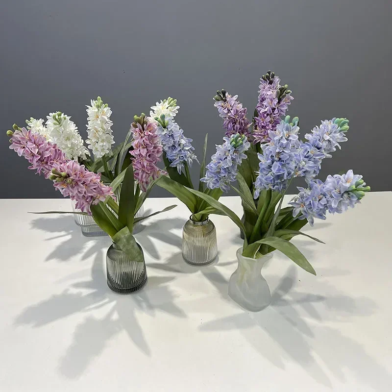Искусственные гиацинты искусственные зеленое растение декоративная имитация